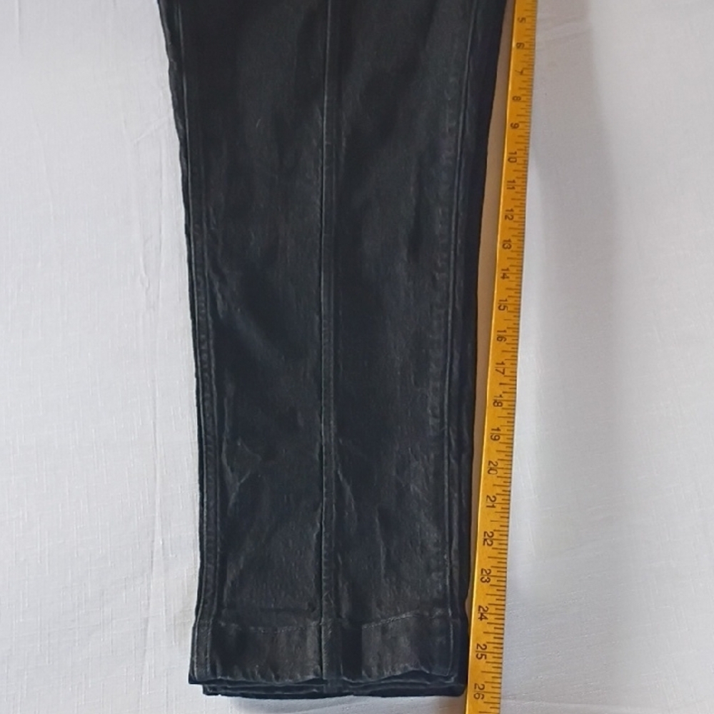 Madewell The Perfect Vintage HibRise Black Ankle Jeans Size 31 - Picture 8 of 12